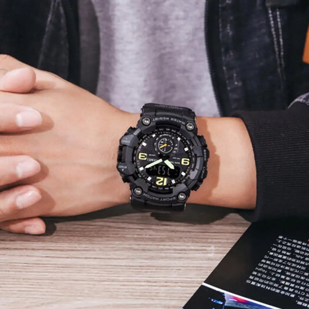 Waterproof Shockproof Tactical Digital Watch