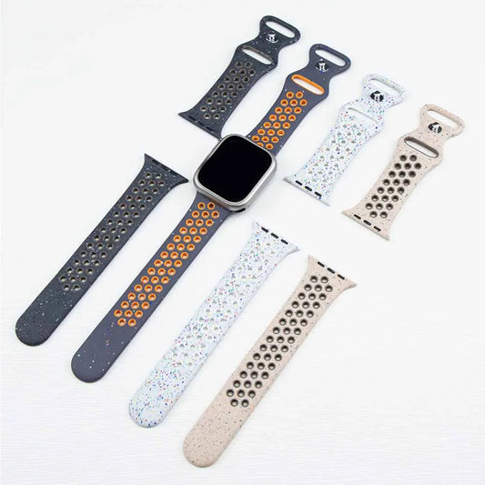 Silicone Apple watch bands 44mm 42mm 40mm 38mm 49mm 45 mm